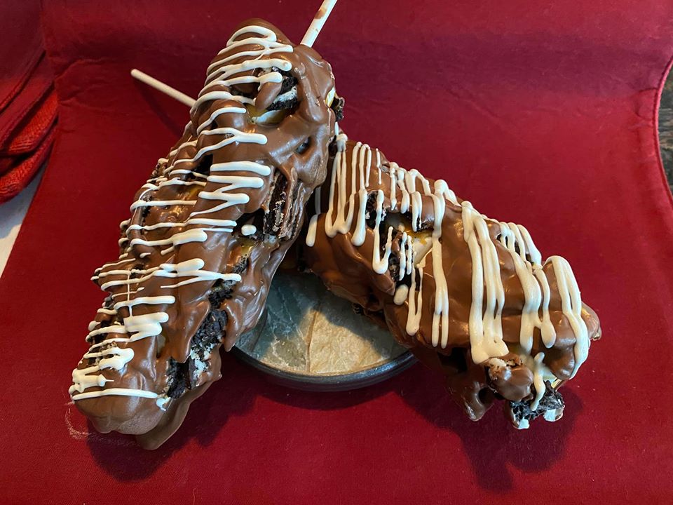 Dream Bars! Marshmallow, Caramel,OREO Cookie, milk and white chocolate