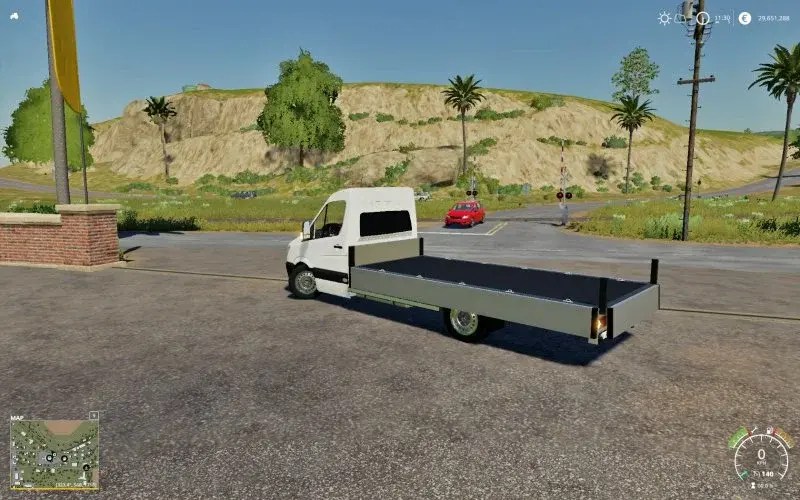 LS19 MERCEDES SPRINTER PICKUP .. Forbidden Mods einfach verboten gut