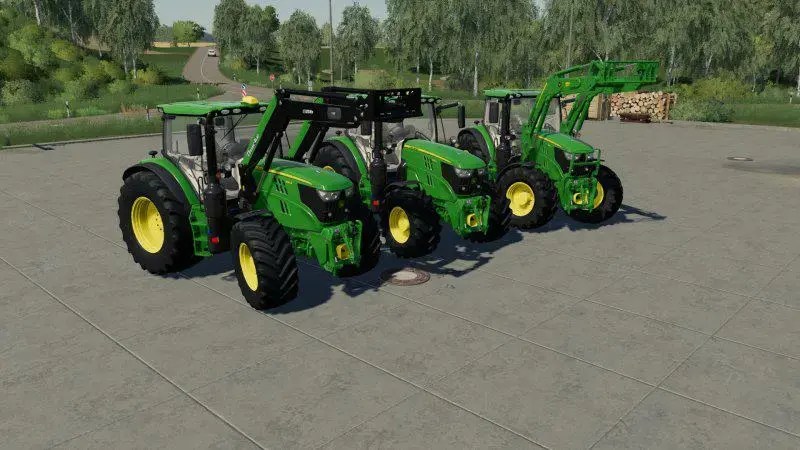 JOHN DEERE 6R MW .. Forbidden Mods einfach verboten gut