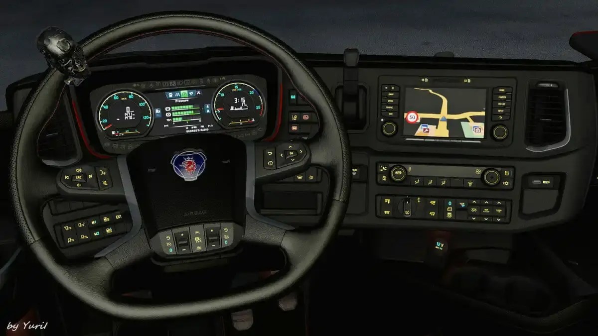 [ETS2] DASHBOARD LIGHT SCANIA S PACK .. Forbidden Mods einfach