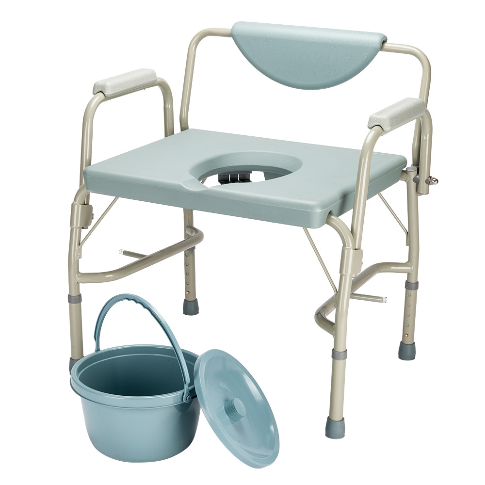 Heavy Duty Commode [Extra Wide] Chairs For Big & Heavy People