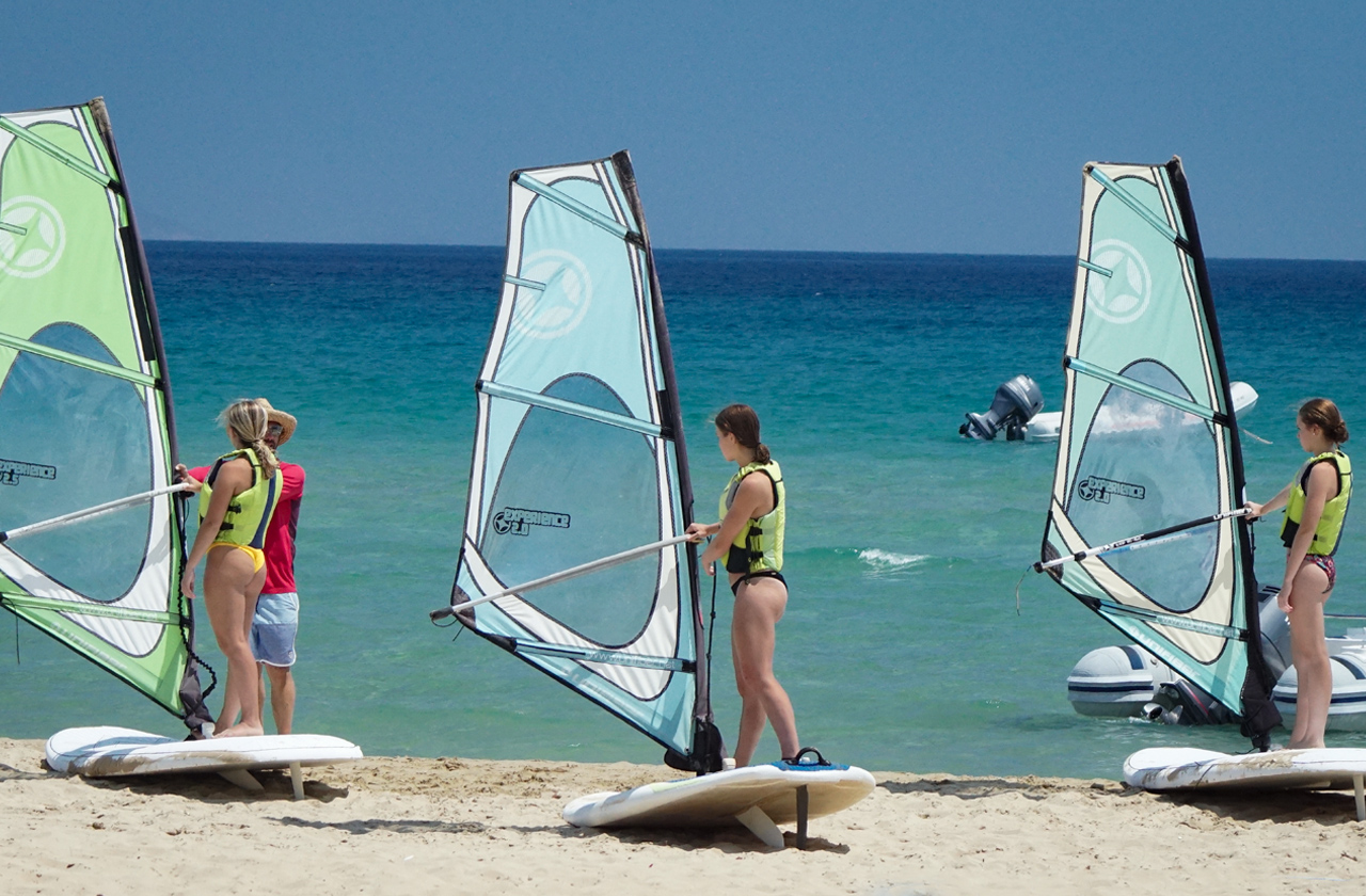 Force7Paros WindSurfing Lessons & Hire