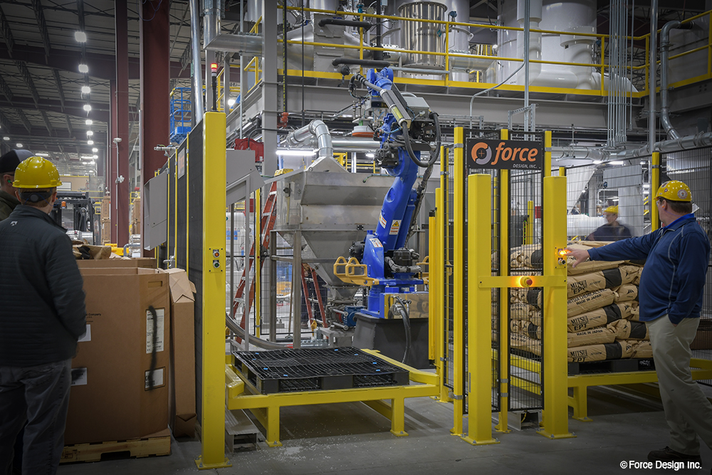 Robotic Depalletizer Cell Force Design