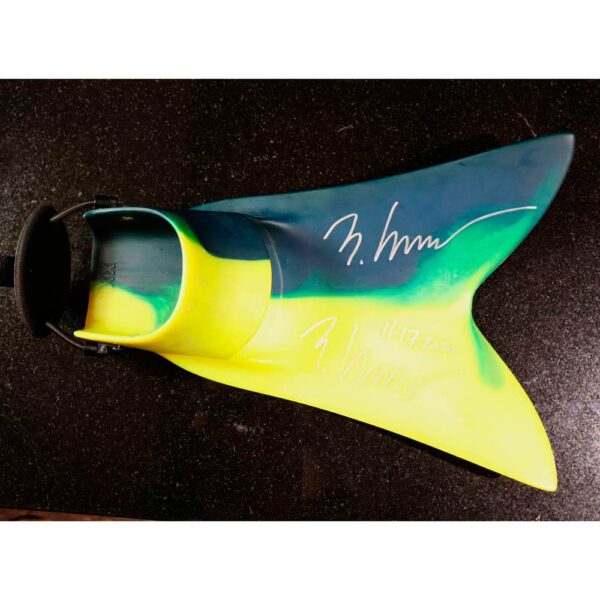 Tie dye XXL signed by Designer Bob Evans Force Fins Worlds Finest