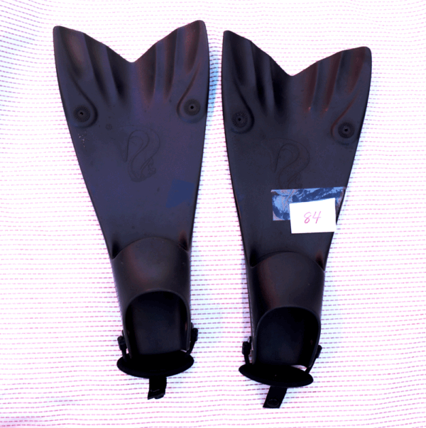 Smoke Black Tan Delta Extra Force fin. Force Fins Worlds Finest