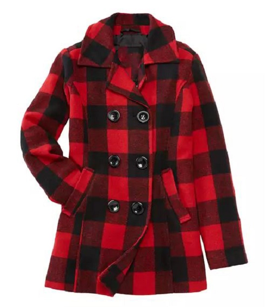 Shop NOW Checkard Red Black Peacoat Forces Jackets