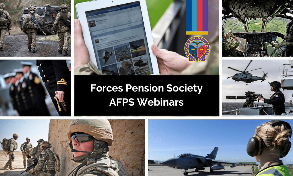 Webinar Officers' Association Forces Pension Society
