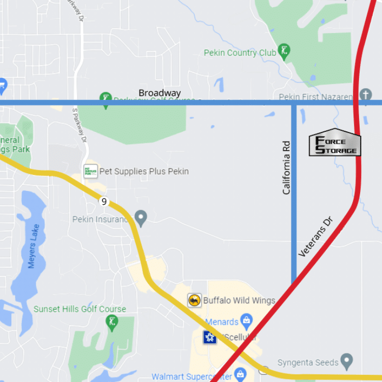 24 Hour Access Storage Units In Pekin, IL Force Storage