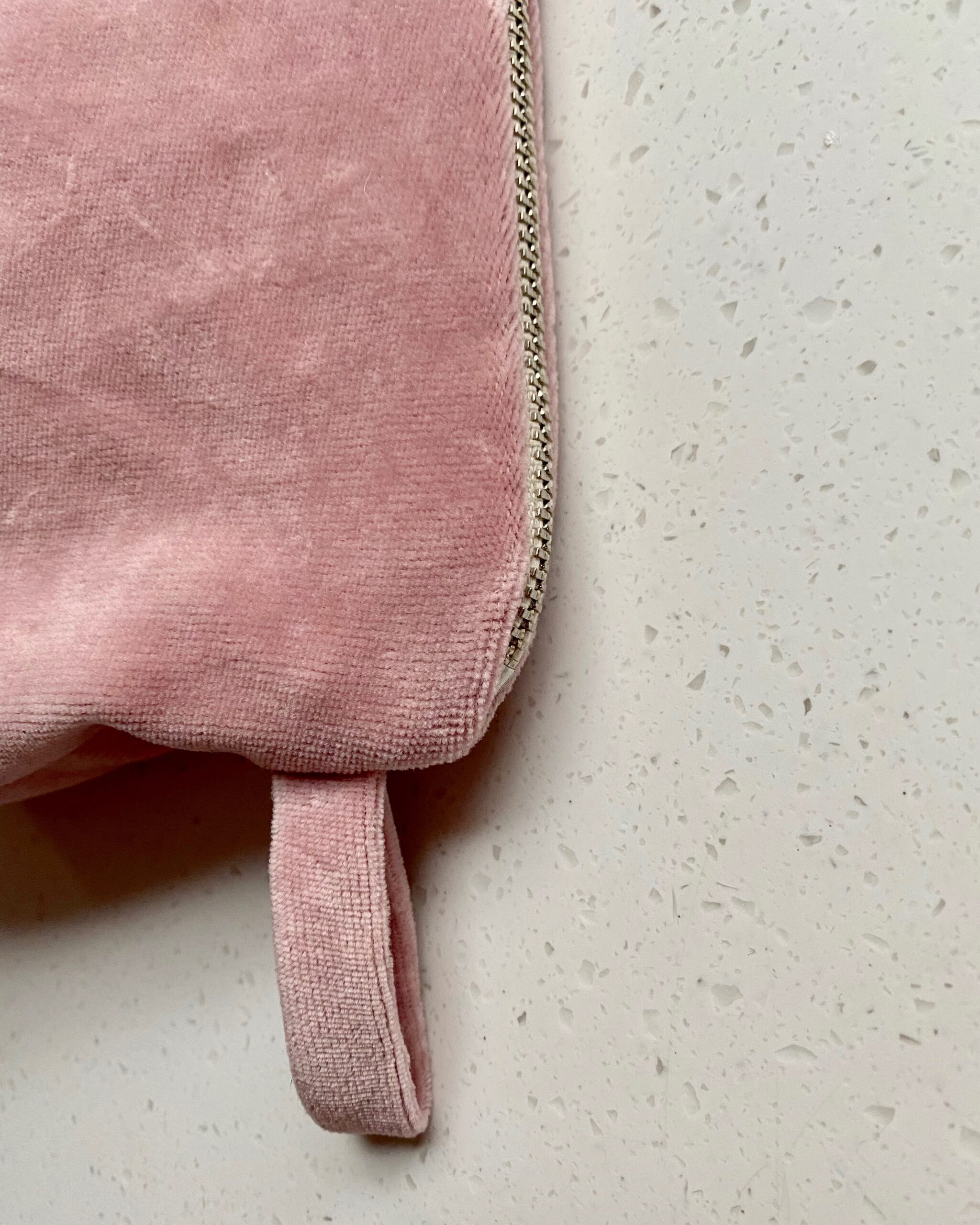 Organic velvet wash bag FORD & GUY 100 organic cotton