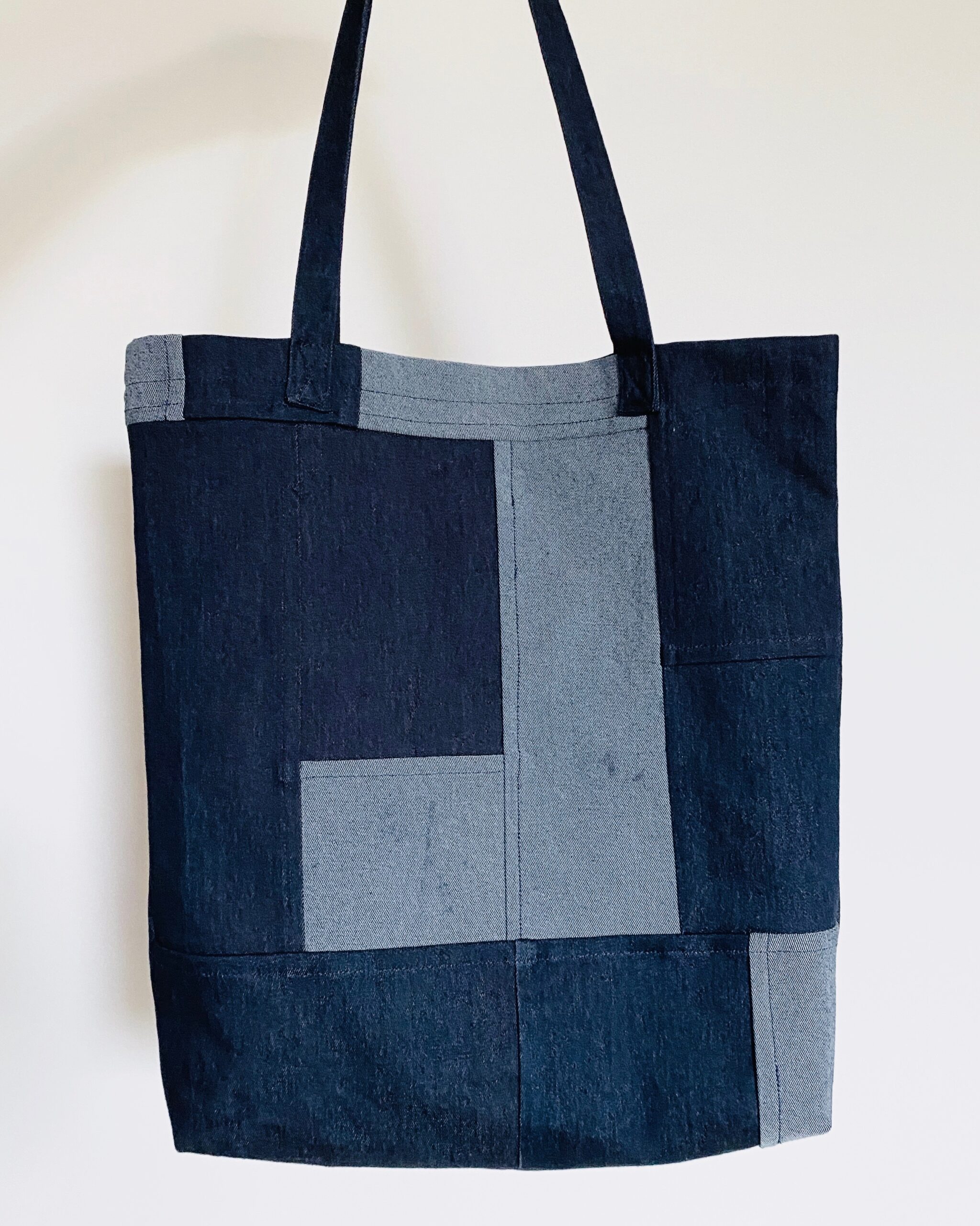 Organic cotton denim bag FORD & GUY each unique