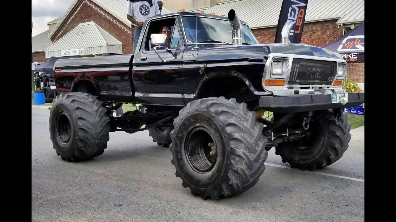 MASSIVE FORD MONSTER TRUCK POWERED | Ford Daily Trucks