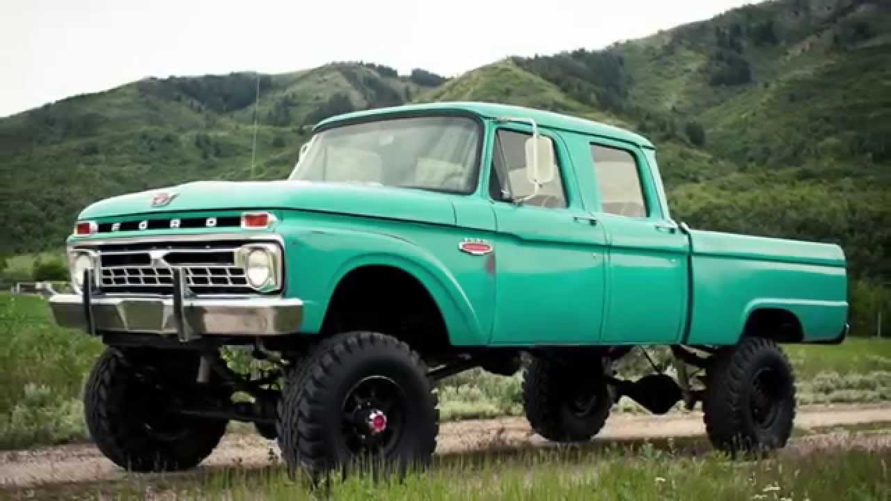 1966 Ford F250 Crew Cab ORIGINAL BARNFIND SURVIVOR BODY ZERO RUST