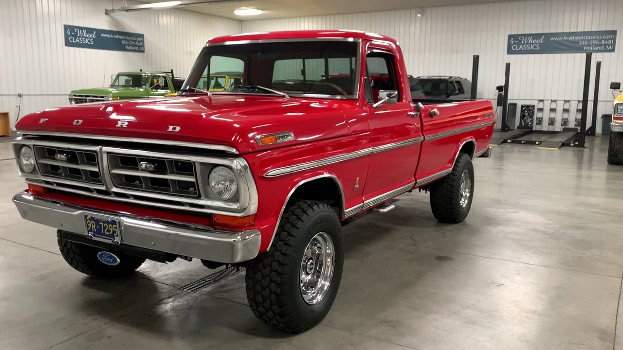1972 FORD F250 HIGHBOY WITH 429 V8!!! RESTORED TRUCK!!! Ford Daily Trucks