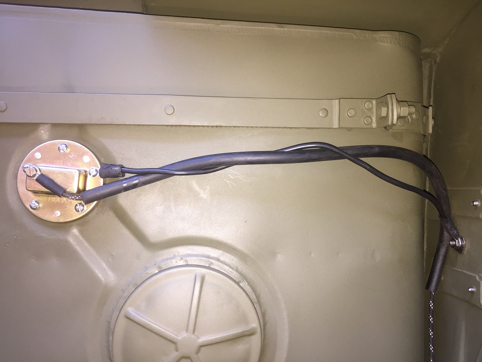 WW2 Jeep Fuel Gauge Troubleshooting Restoration of 1945 Ford GPW 270351