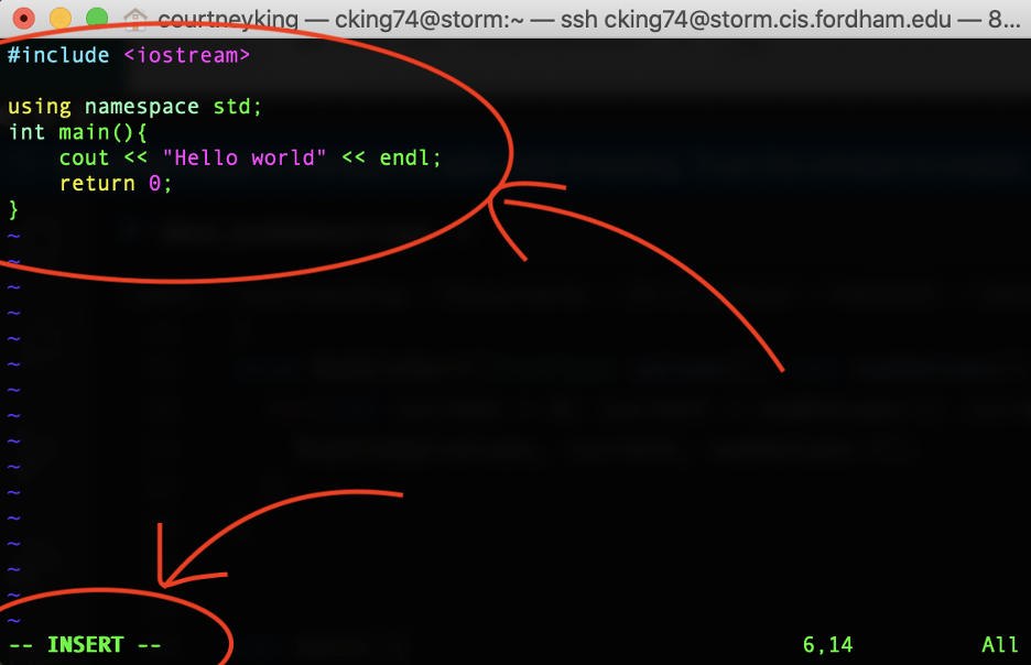Introduction to vi CIS Tutorials