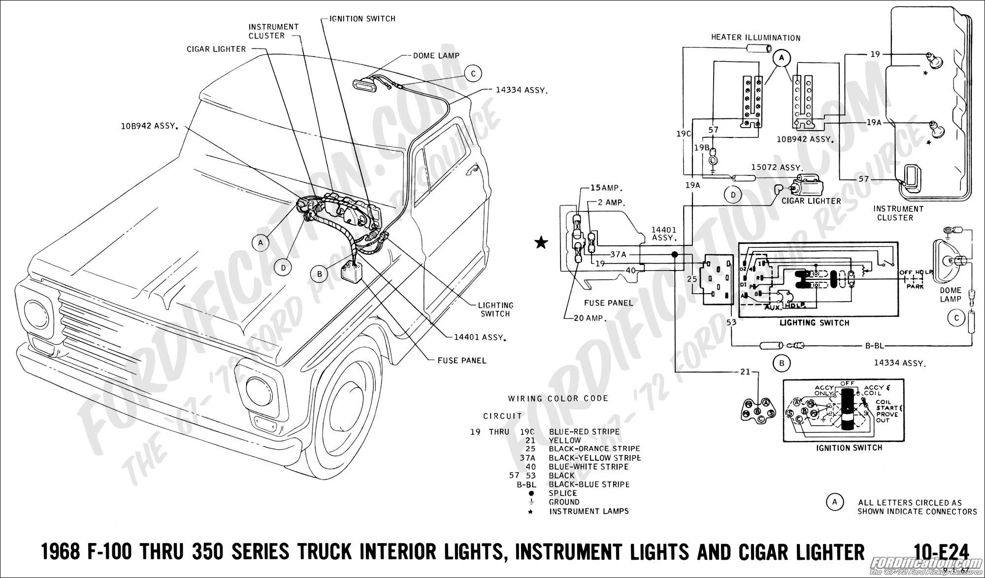 Ford Truck Technical Drawings and Schematics - Section H - Wiring Diagrams