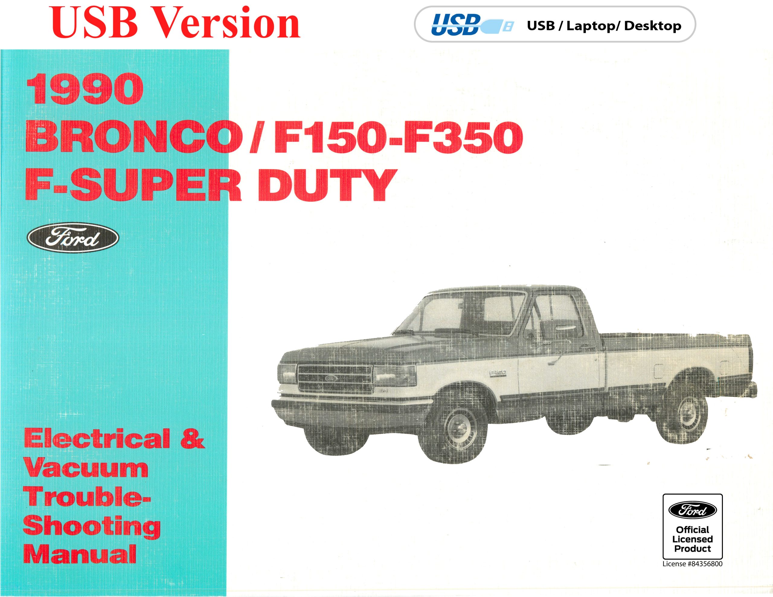 1990 Ford Bronco Electrical and Vacuum Troubleshooting - Fordmanuals.com