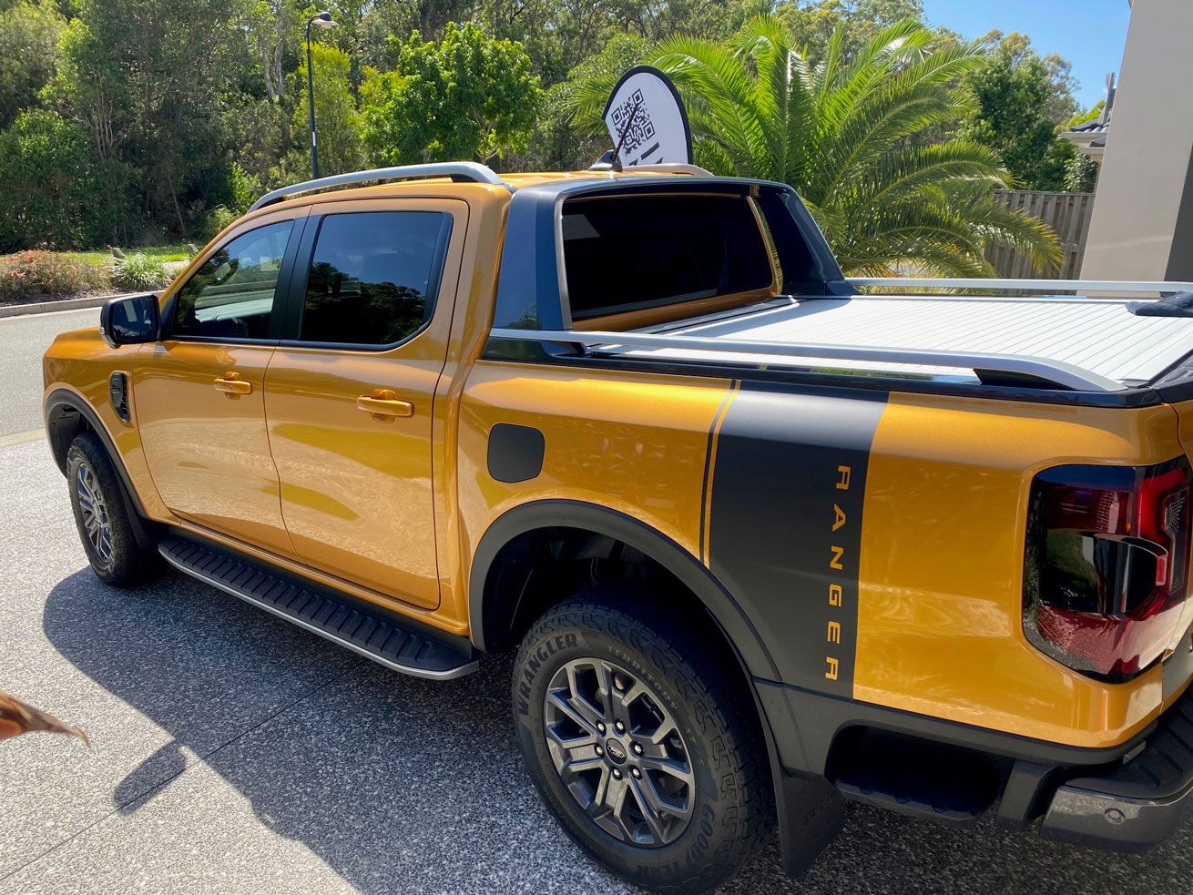 Next Gen Ford Ranger Rear Quarter Panel Decal. 100 Quality