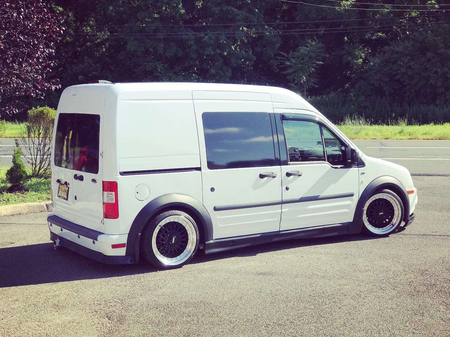 2010 XLT Slammed Transit Connect Member Custom Builds Ford Transit