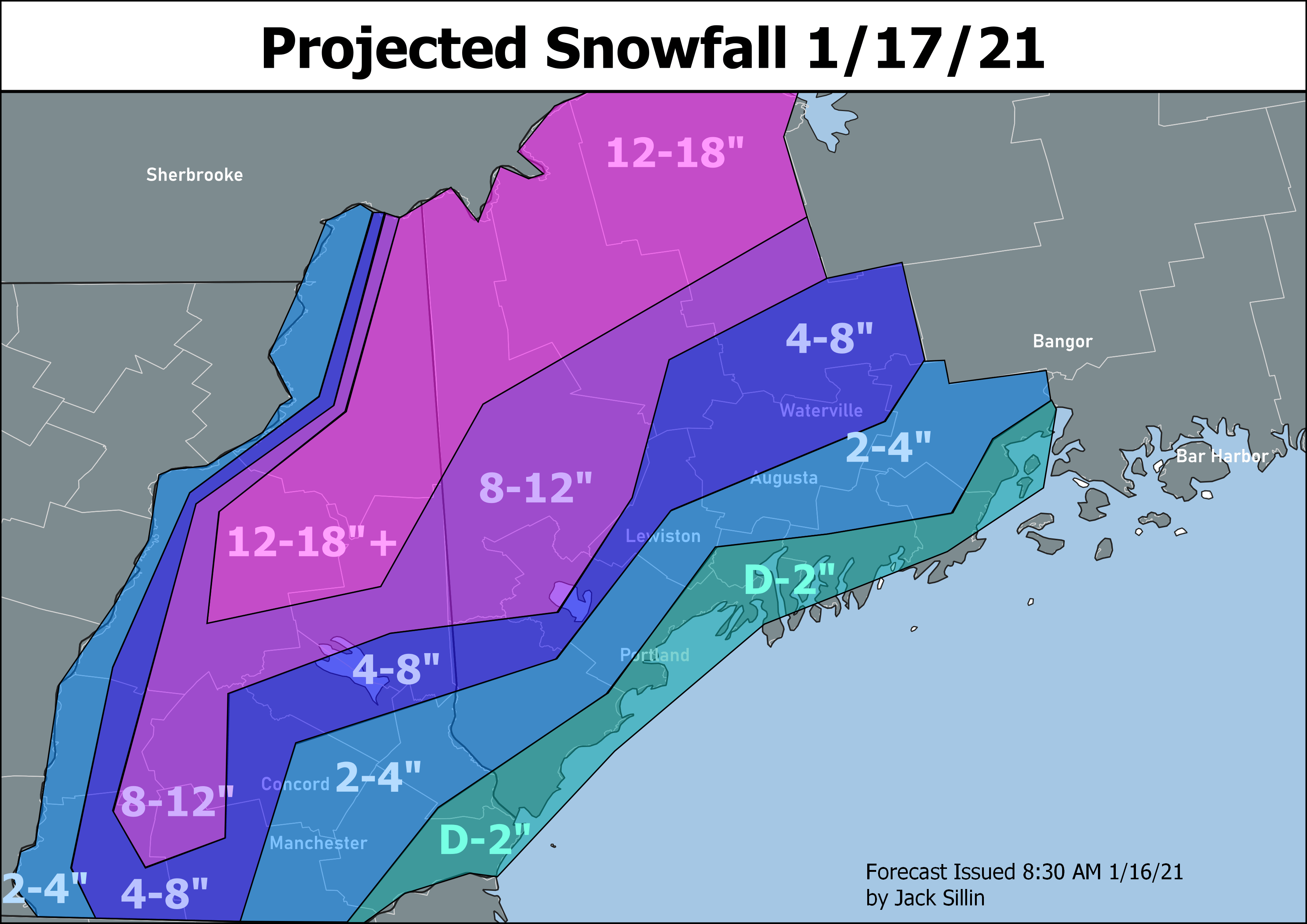 Strong Winter Storm Crosses The Region Today With Snow, Sleet, Rain