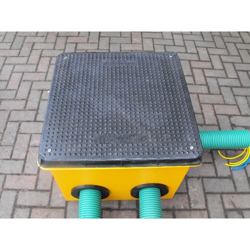 Drawpit Chamber 600 x 600 x 500mm c/w 12.5 Ton Cover DPC600600500B125