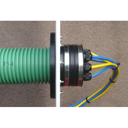 ChamberTite Duct Boot 4" or 110mm with Cable Entry Bulkhead CTB7450B