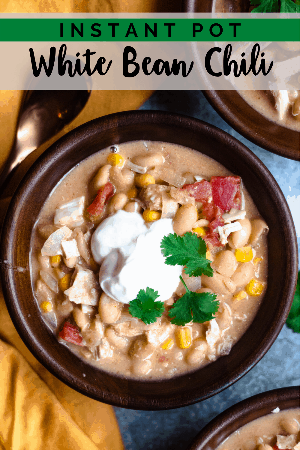 White Bean Chicken Chili in the Instant Pot The Foreign Fork