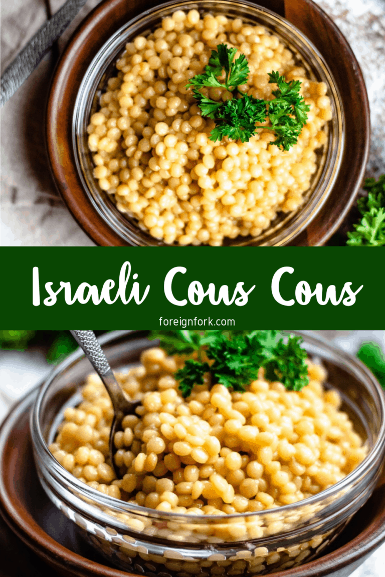 Israeli Couscous Recipe in the Instant Pot The Foreign Fork