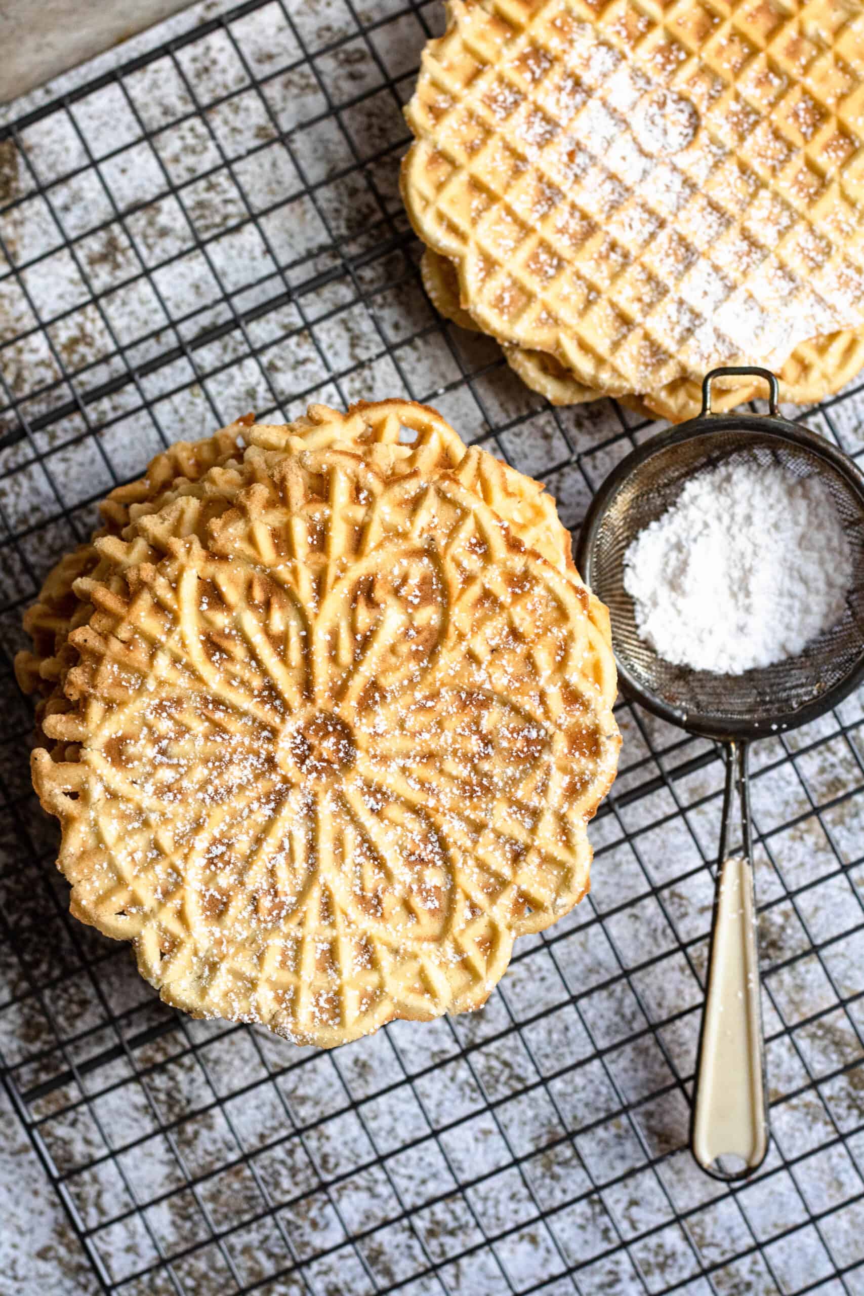 Traditional Italian Pizzelle Recipe The Foreign Fork