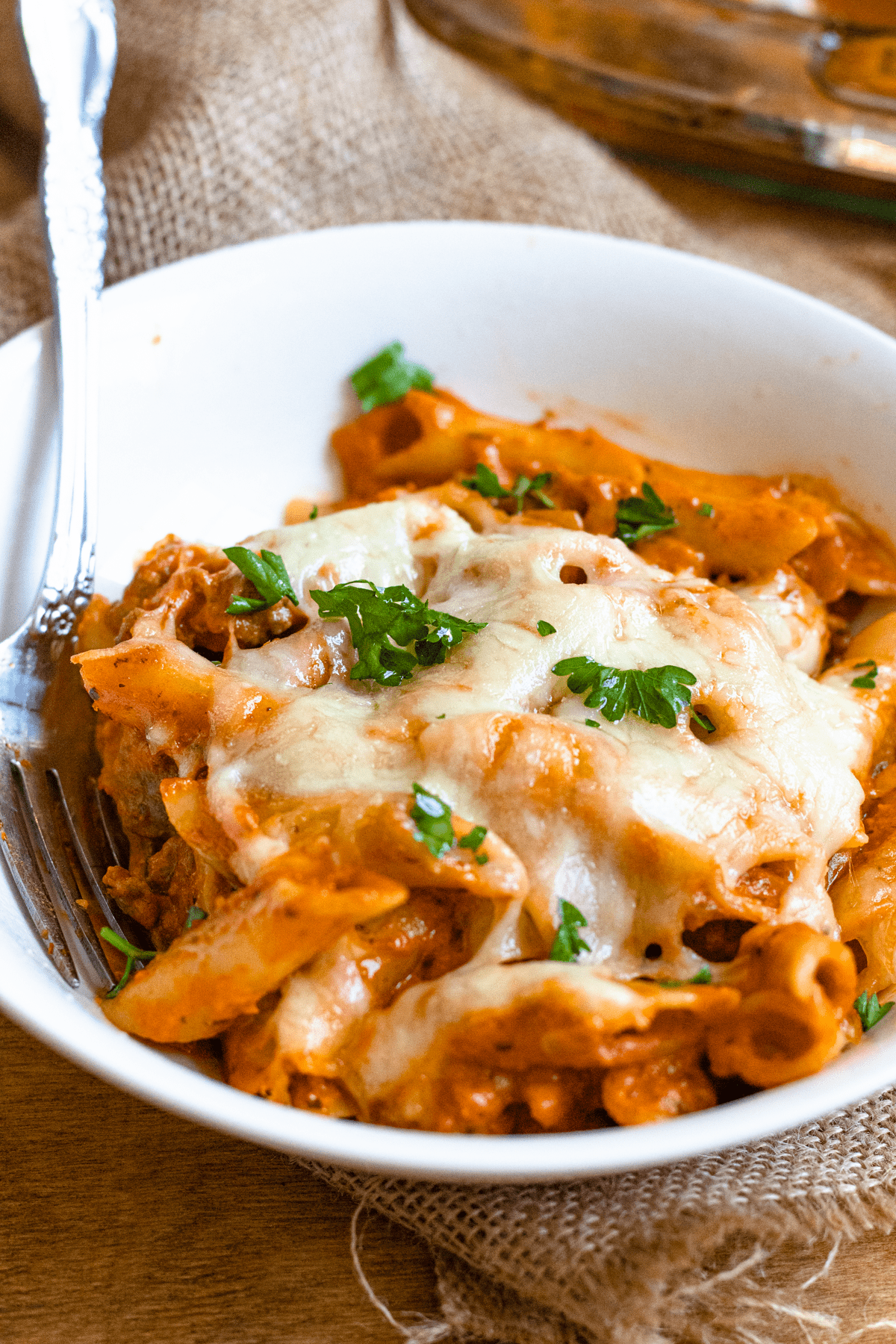 Baked Mostaccioli Recipe Creamy Pasta! The Foreign Fork