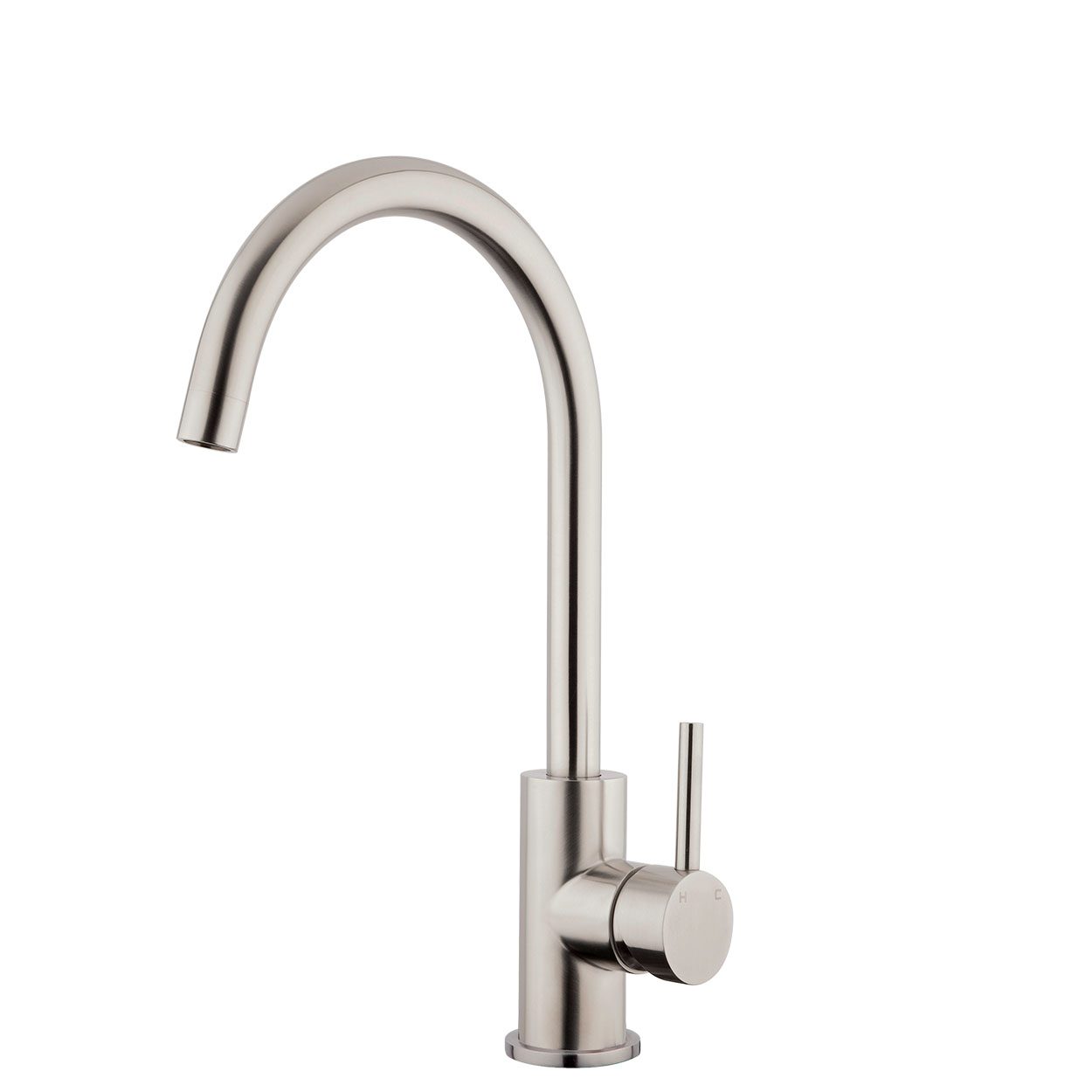 ESTEEL Minimal Gooseneck Sink Mixer Cold Start FORENO. Tapware