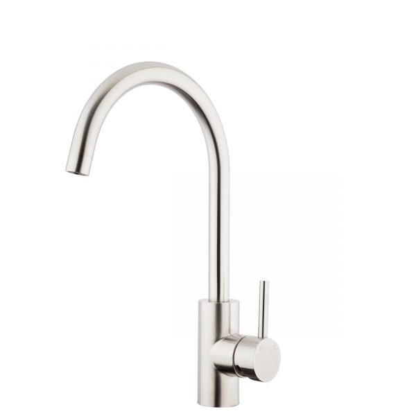 ESTEEL Minimal Gooseneck Sink Mixer Cold Start FORENO. Tapware