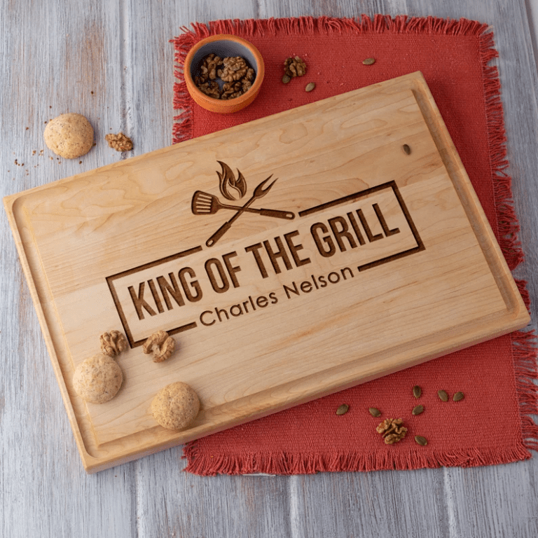 BBQ Cutting Board Personalized Grill Cutting Board