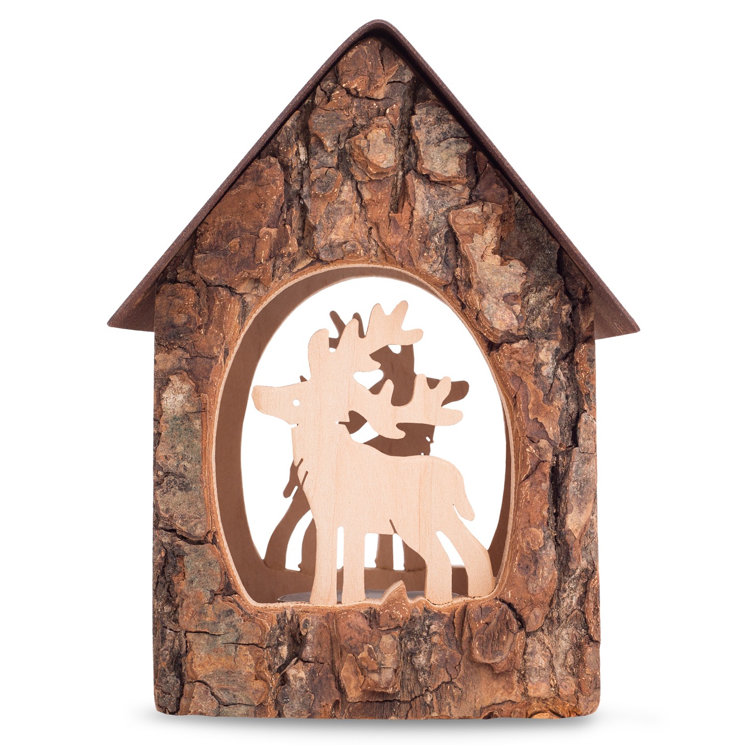 Angel Tealight Candle Holder Forest Decor