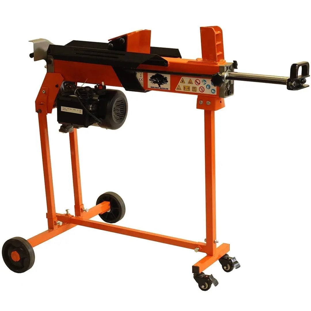 Universal Electric Log Splitter Stand Trolley Forest Master Outdoor