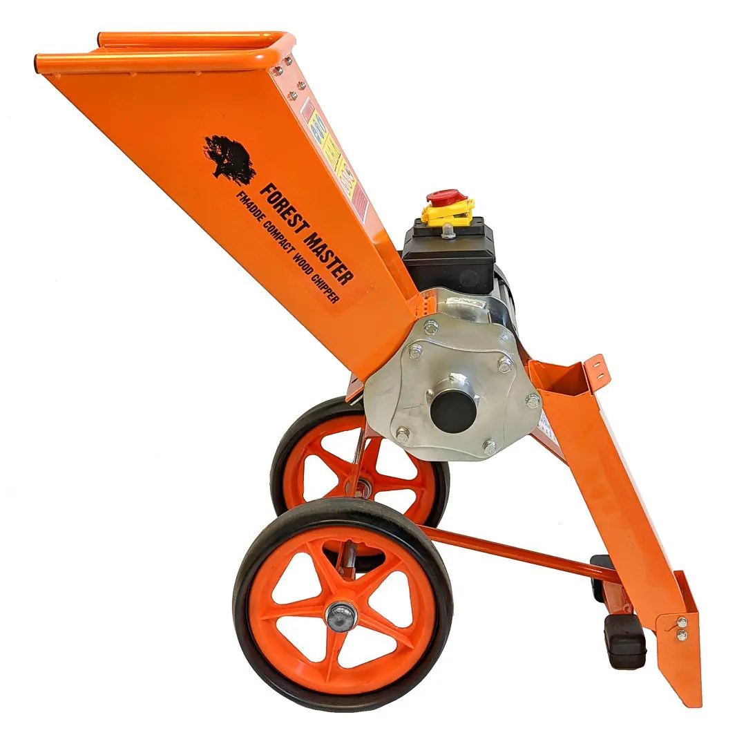 Compact Electric Wood Chipper 4hp Direct Drive FM4DDE Forest Master