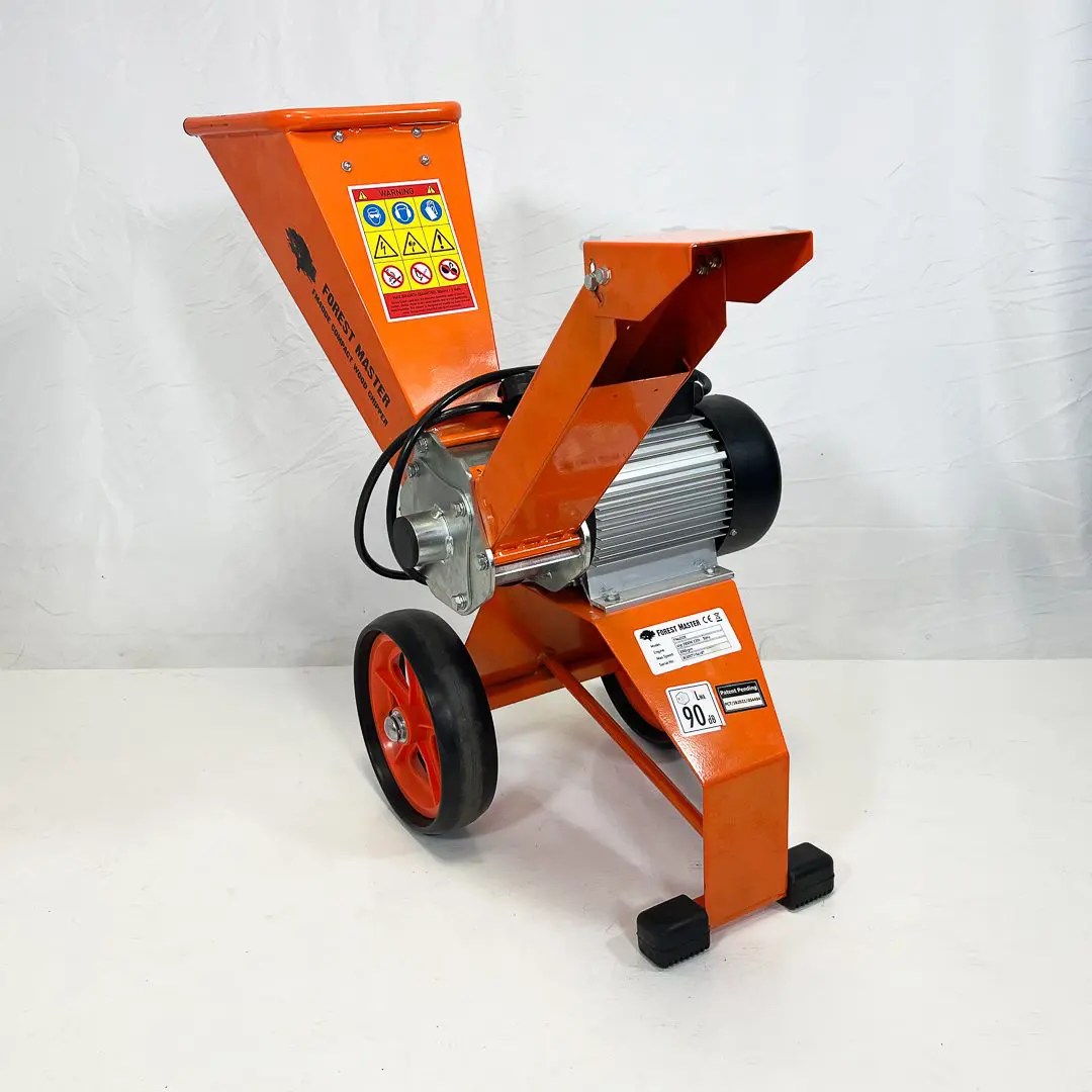 Compact Electric Wood Chipper 4HP UK Version Outlet Grade 2