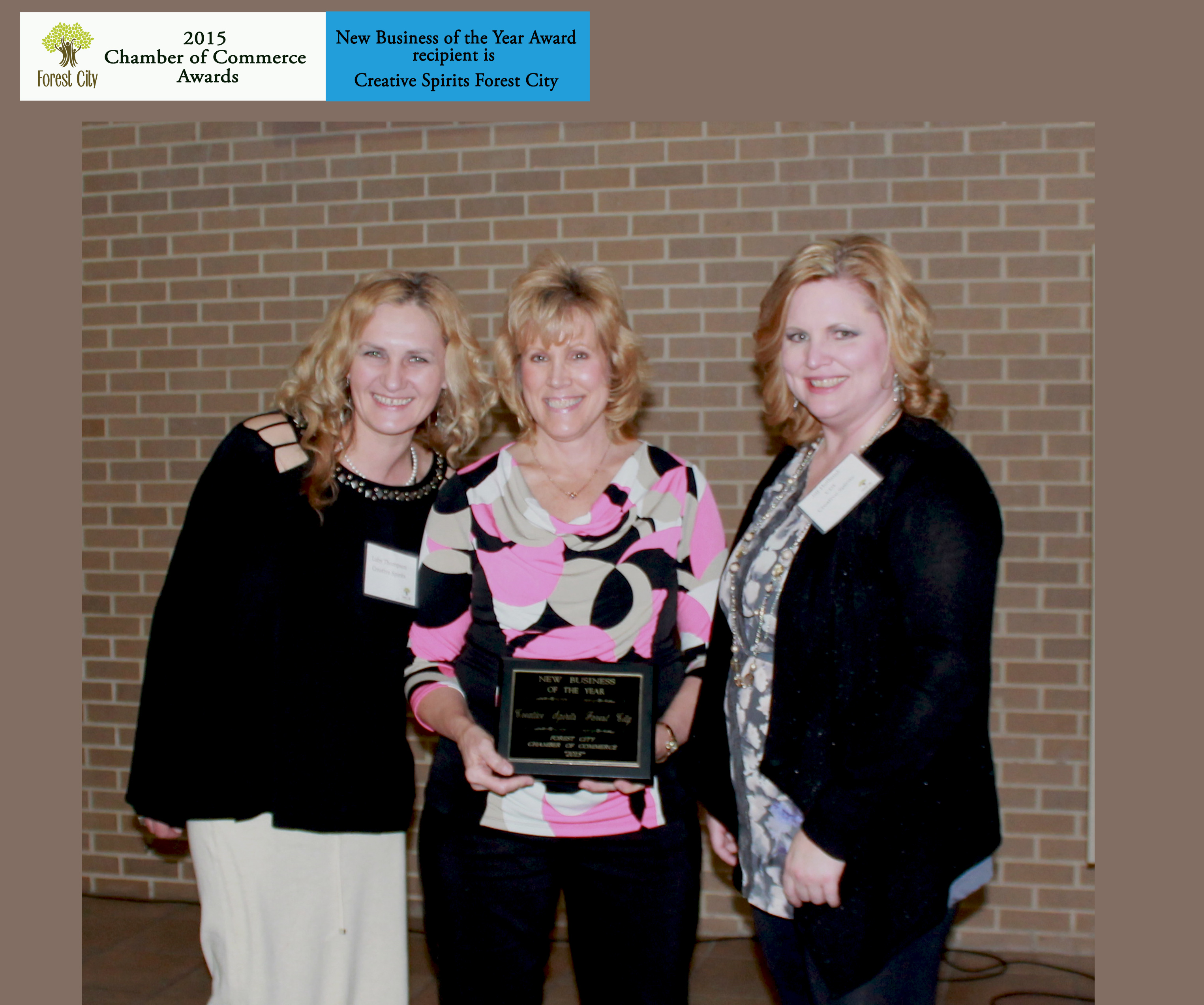 2015 Chamber of Commerce Awards Forest City, Iowa