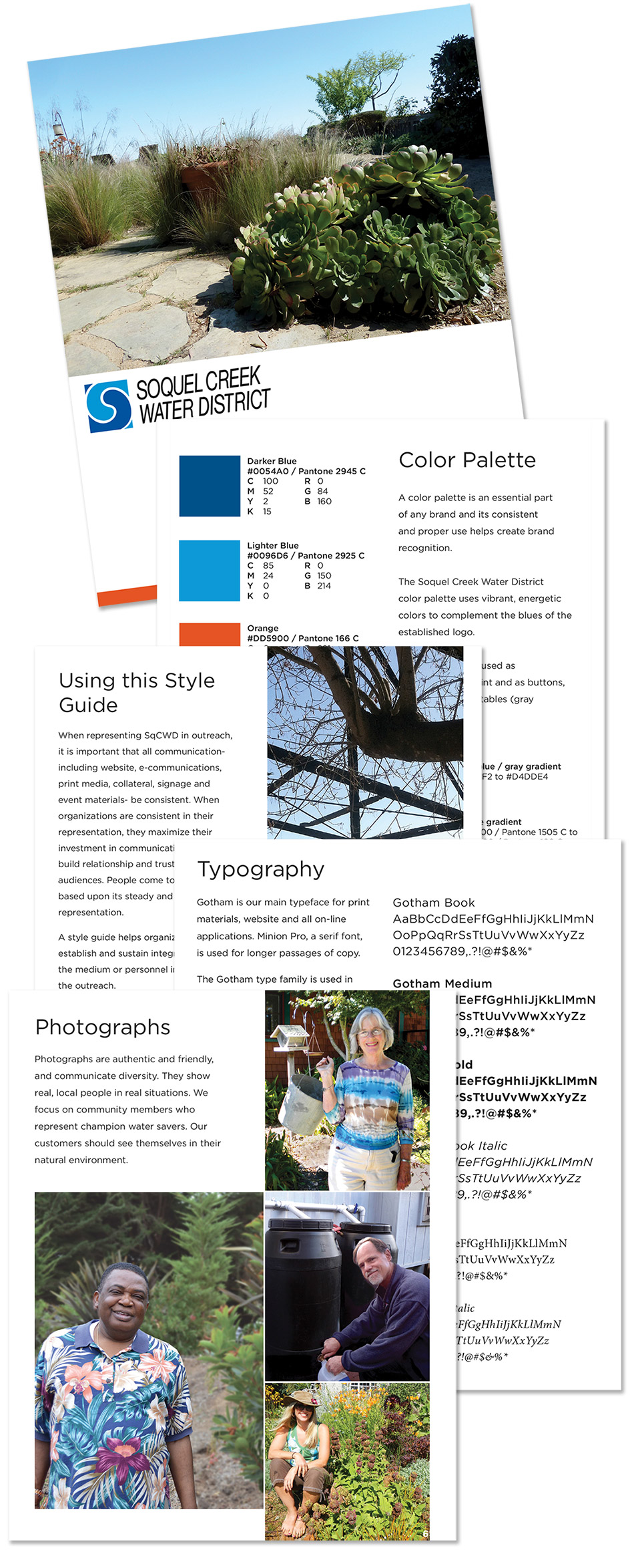 Soquel Creek Water District style guide • Forest Design LLC