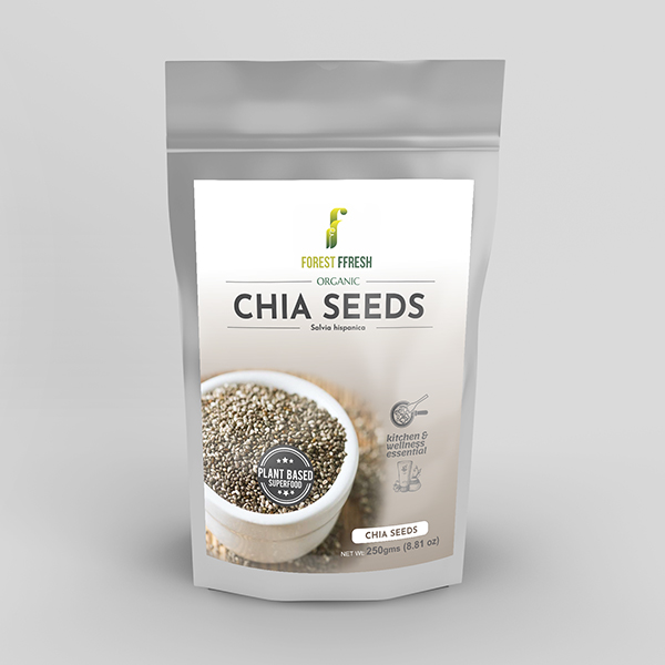 Chia Seeds & Flax Seeds (Pack of 2) Forest Ffresh