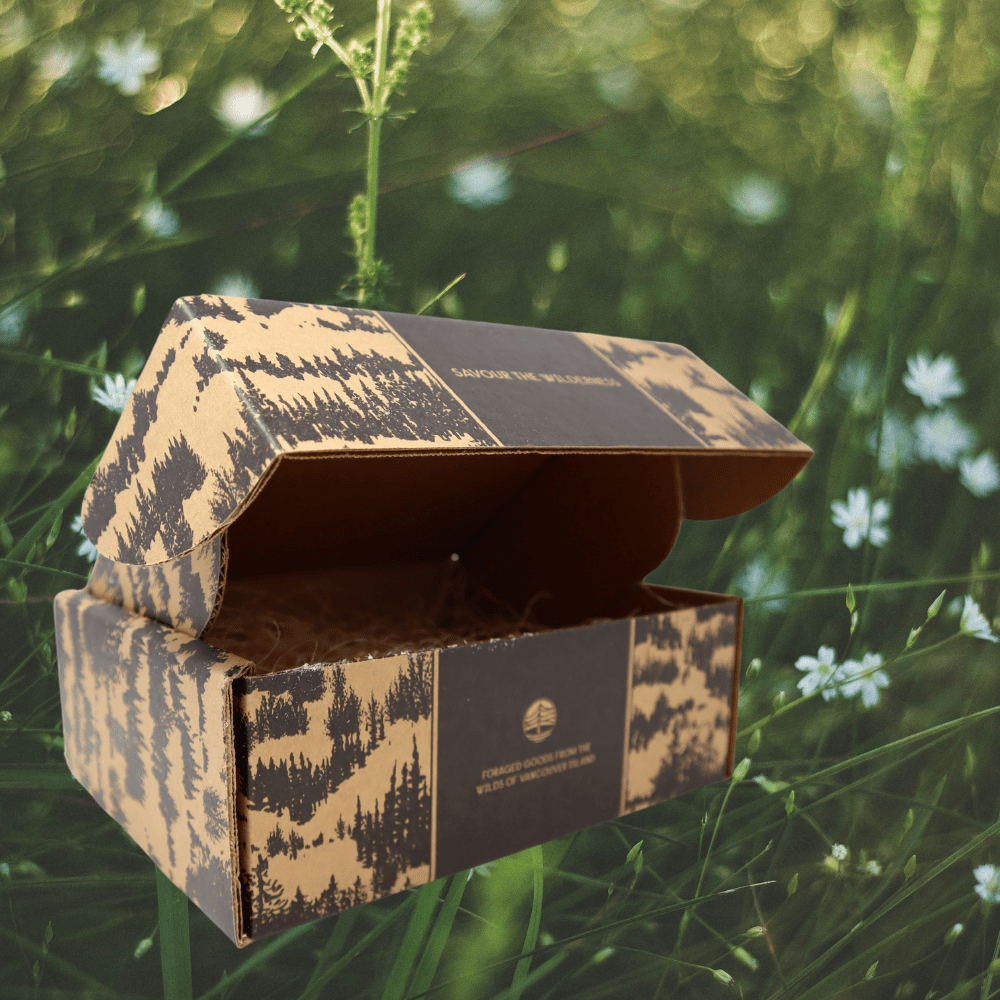 Create your own gift box Forest For Dinner Wild Food Specialist on Vancouver Island