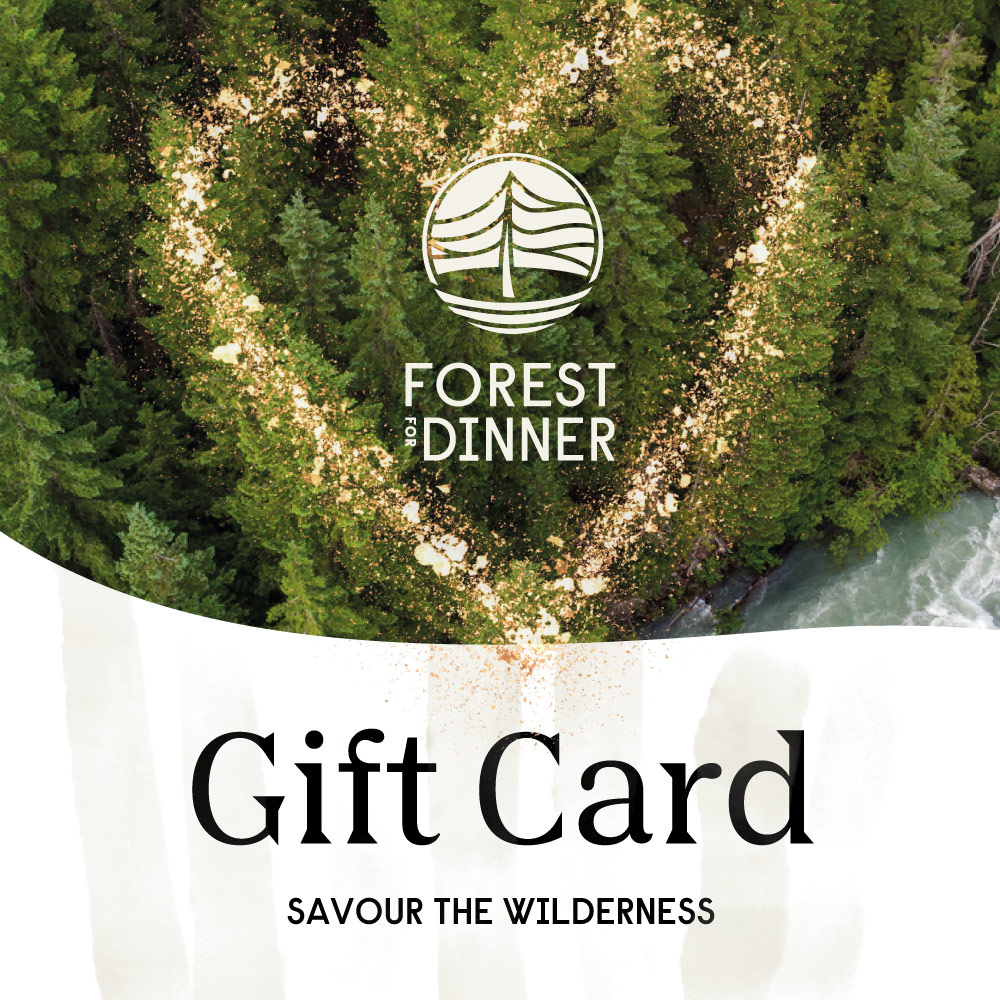 Gift Card Forest For Dinner Wild Food Specialist on Vancouver Island