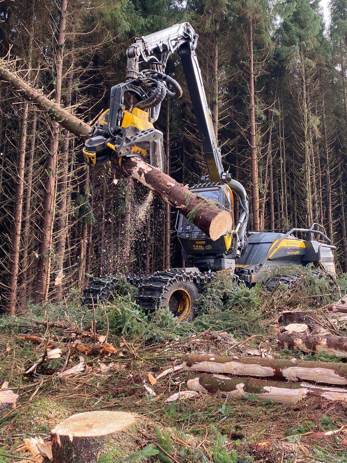 Ponsse Scorpion King Harvester Report Forest Machine Magazine Ponsse Scorpion King Harvester Report Forest Machine Magazine