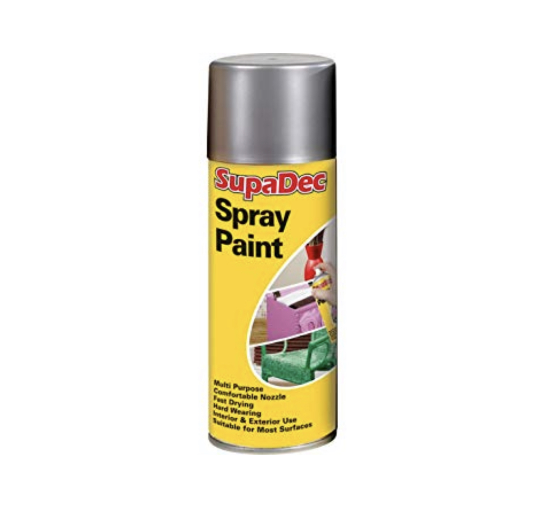 Silver Spray Paint 400ml Forest of Dean Fasteners