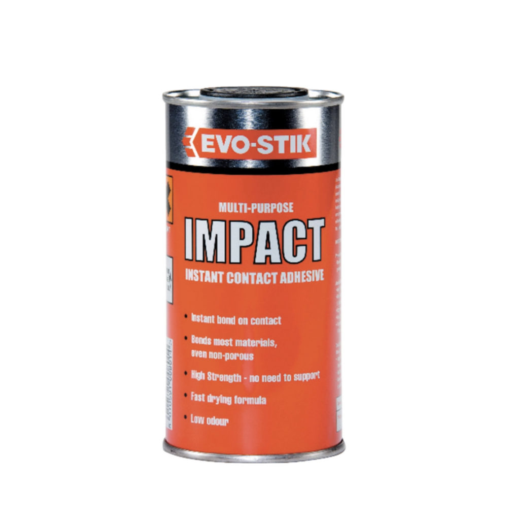 EvoStik MultiPurpose Impact Instant Contact Adhesive 500ml Forest of Dean Fasteners