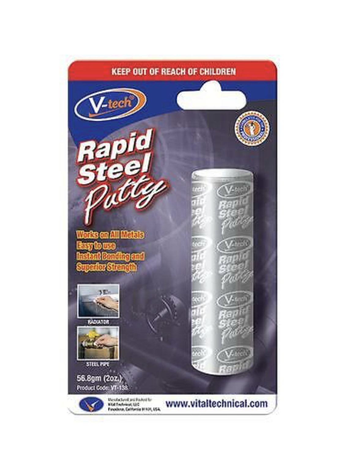 Steel Adhesive & Epoxy Putty Forest of Dean Fasteners