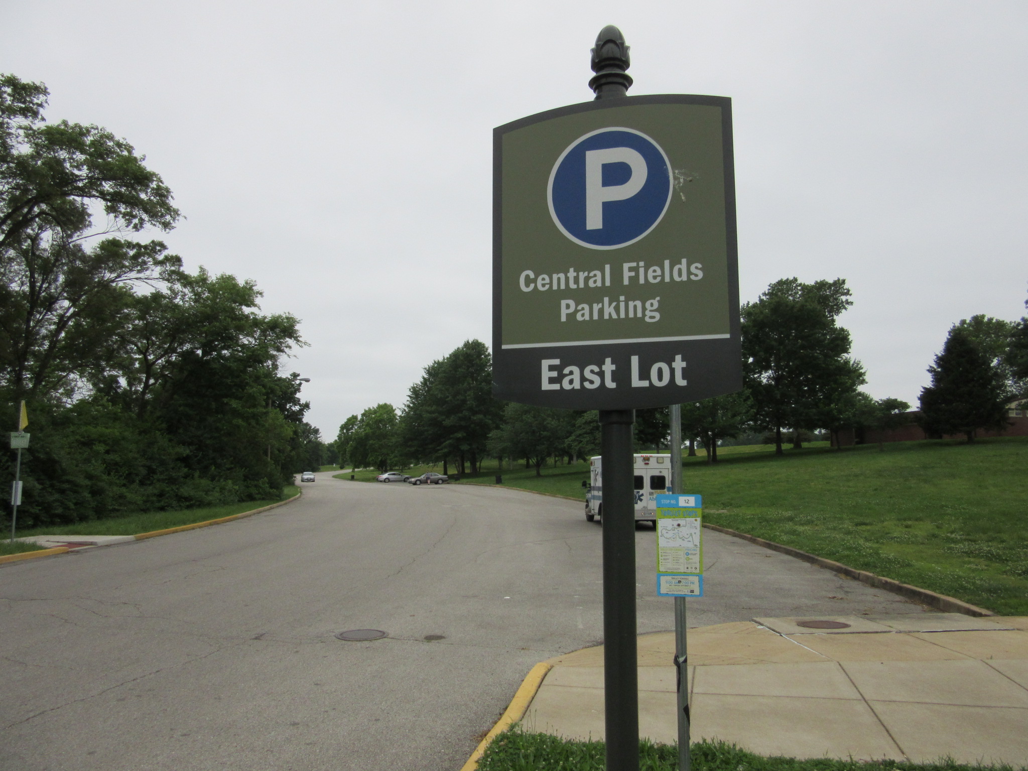 Parking Central Fields East Lot Forest Park Forever