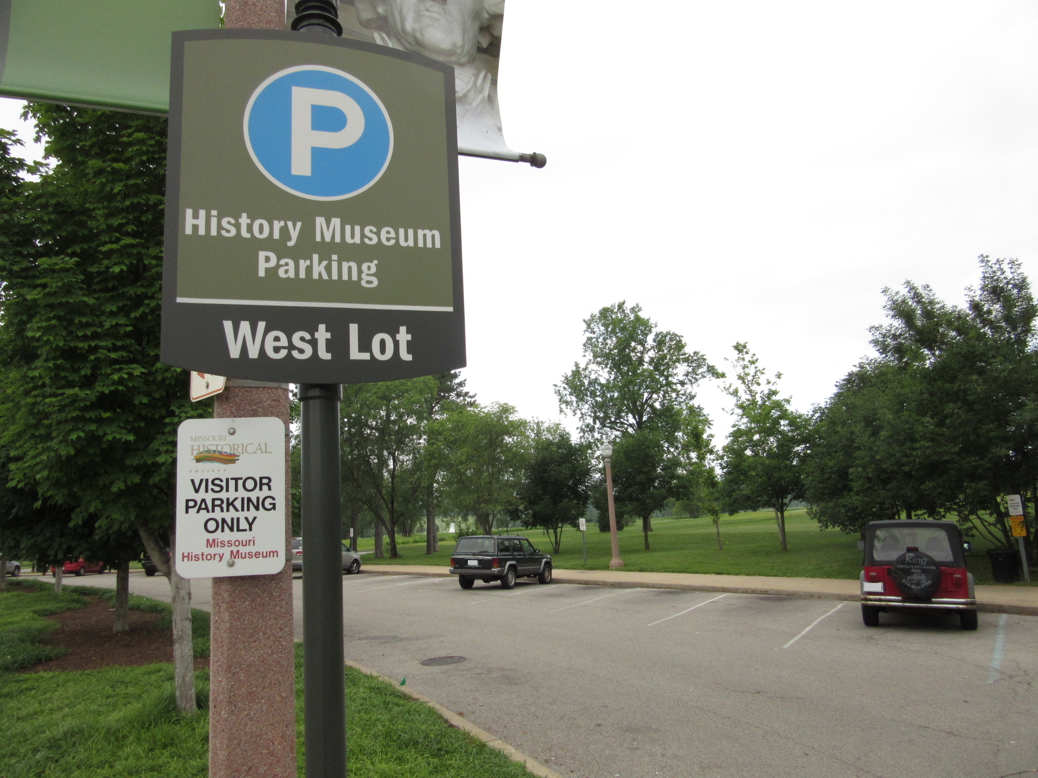 Parking Missouri History Museum West Lot Forest Park Forever