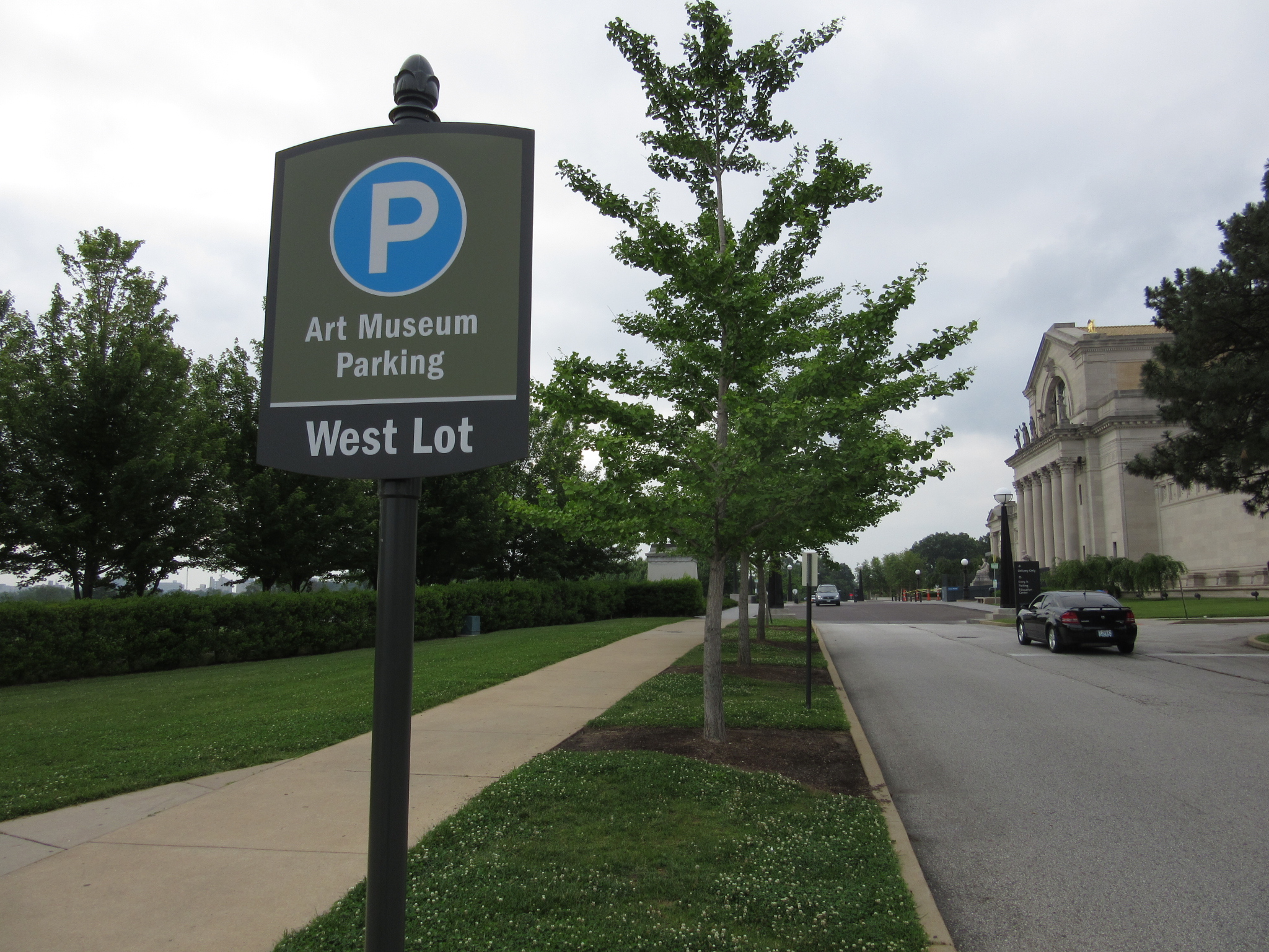 Parking Saint Louis Art Museum West Lot Forest Park Forever