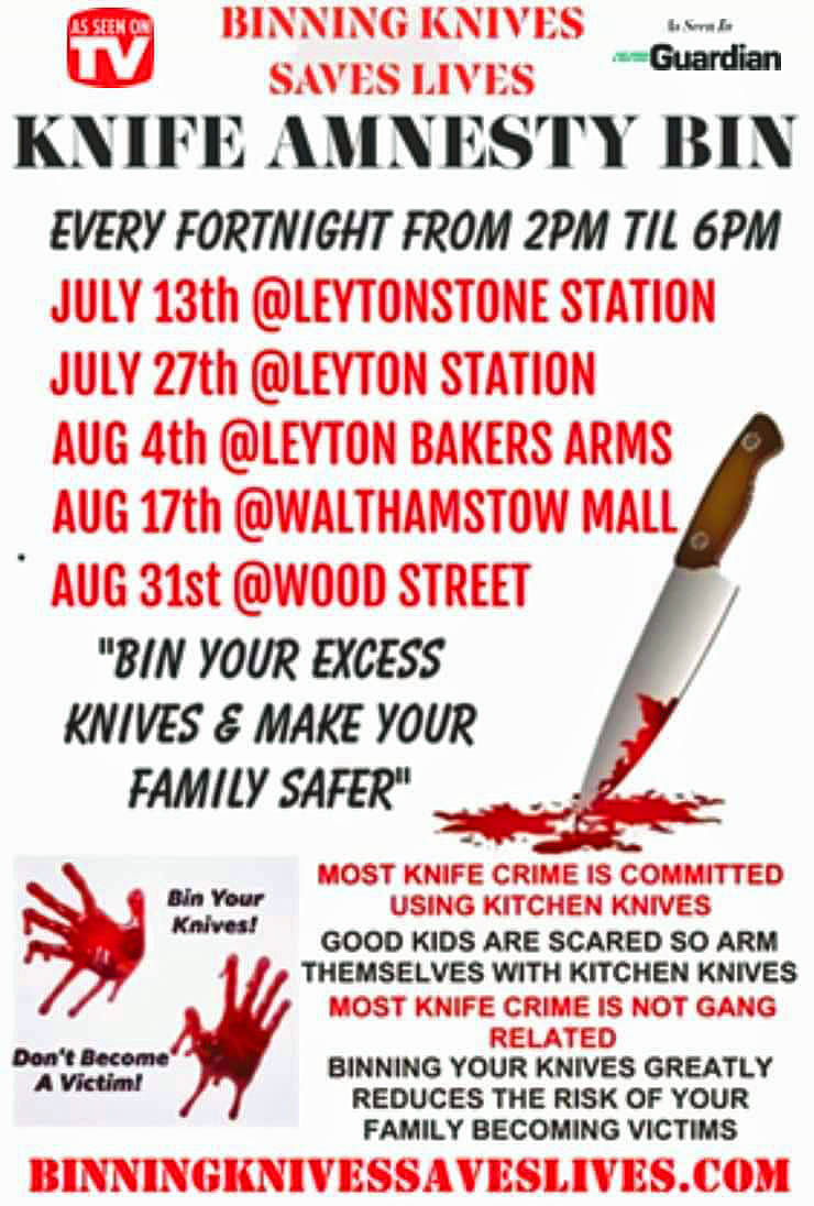 Binning Knives Saves Lives Revisited